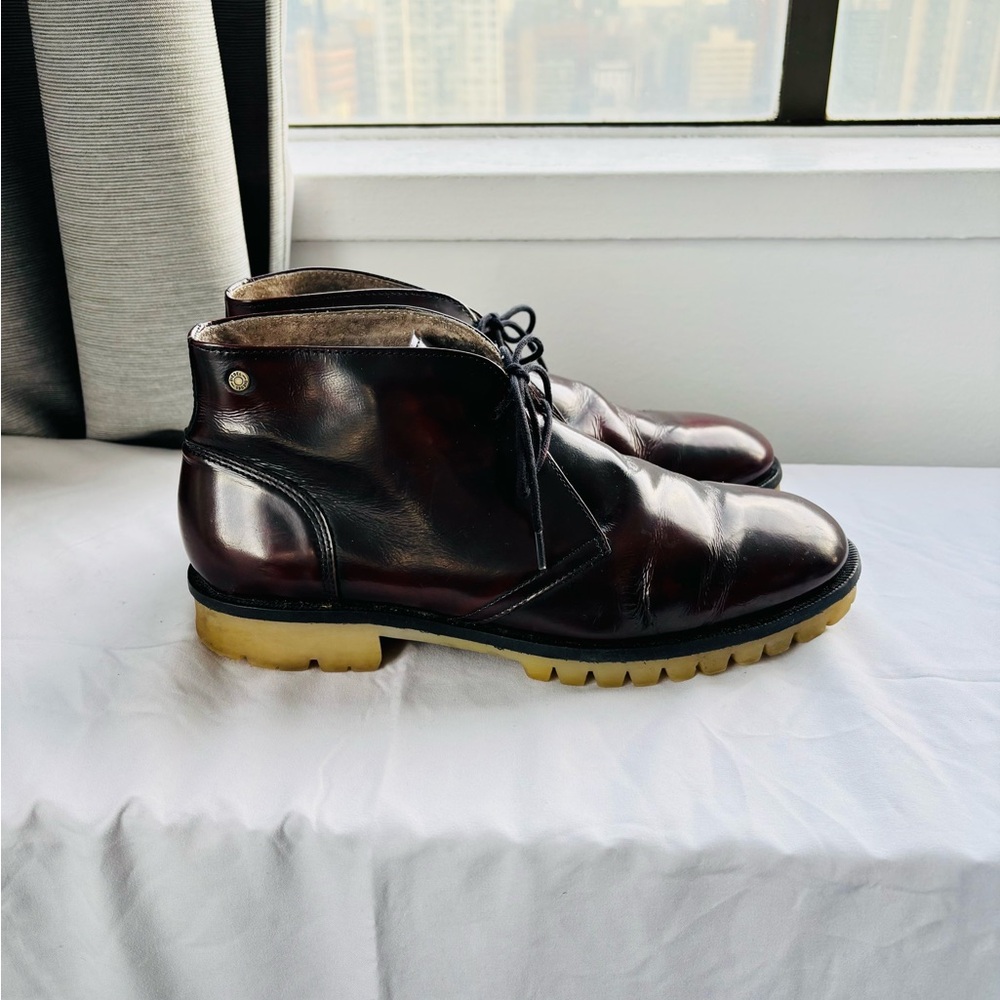 Diesel Men's Chukka Boots - Deep Burgundy size 9.5US